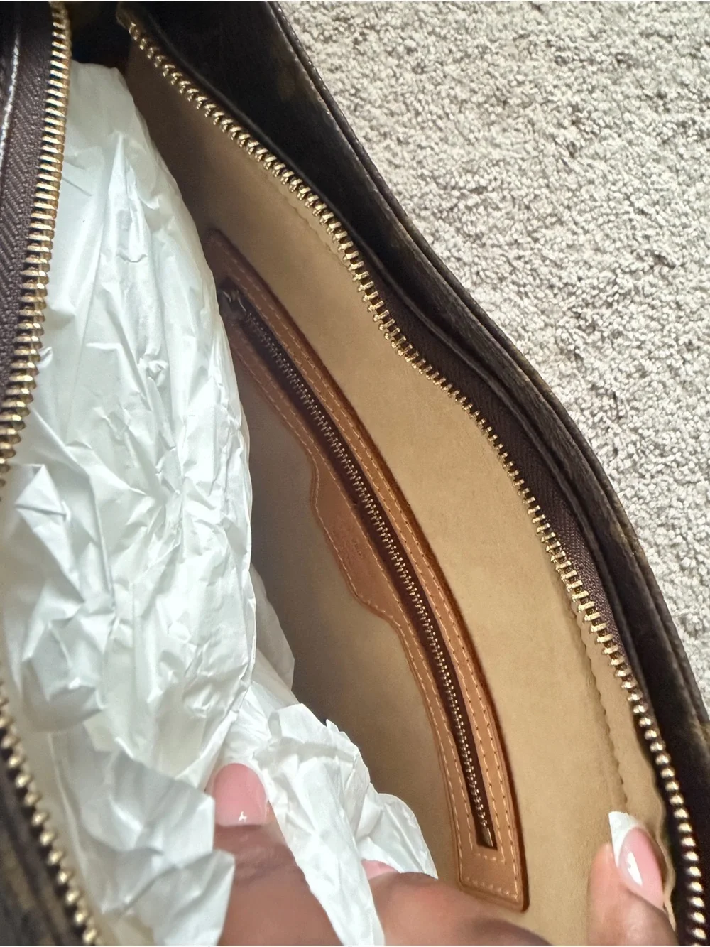 Louis Vuitton Monogram Shoulder Bag — Like New
